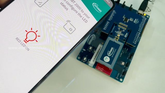 NFC Pass-Through RGB LED Demo - OPTIGA™ Authenticate NBT | Infineon смотреть онлайн