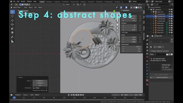 Abstract Water Park in Blender 2.8 - Low Poly Set Design Tutorial / Timelapse смотреть онлайн