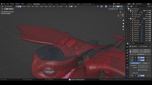Sculpting Night Furry in blender смотреть онлайн