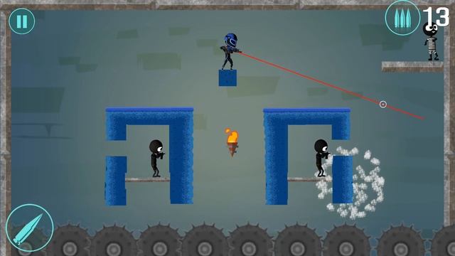 Stickman Shooter: Elite Strikeforce Walkthrough Part 19 (by Stickman 3d Champs) Android Gameplay H смотреть онлайн