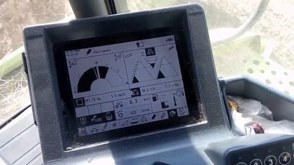 Уборка рапса Лексион 580 V900 Harvesting Claas Lexion