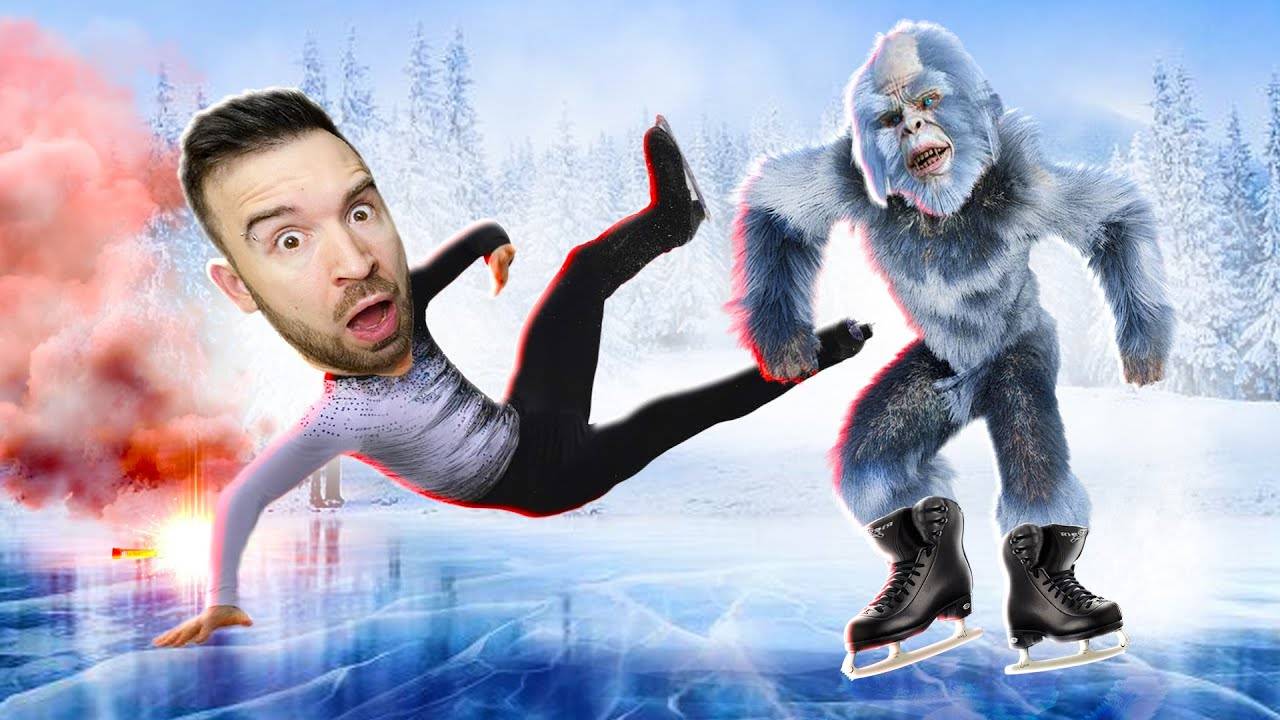 БИТВА С БИГФУТОМ НА ЛЬДУ