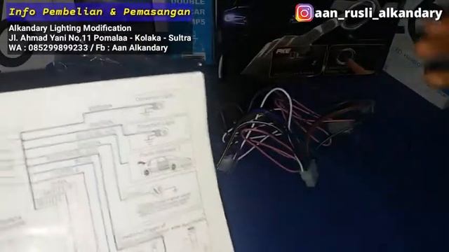 WIRING DIAGRAM Engine Start Stop System PKE Alarm Model Remote VRZ | Penjelasan Cara Penyambungan