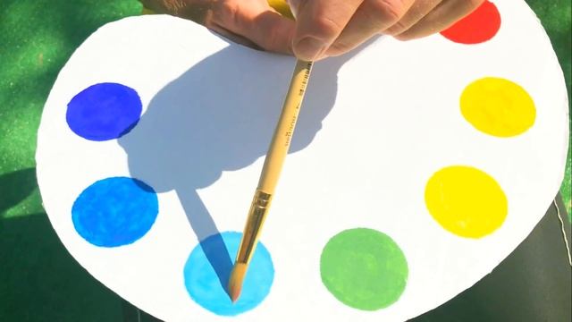 Рисование | Раскрашиваем пальчики и Учим цвета | Рисунки для самых маленьких смотреть онлайн