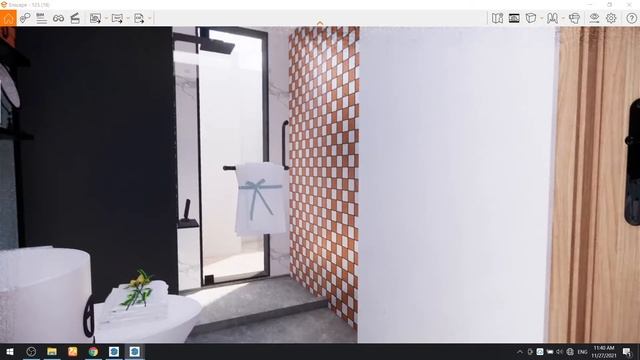 Bathroom Rendering - Enscape - Sketchup Untuk Pemula смотреть онлайн