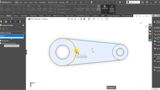 SolidWorks 2024 3D modeling смотреть онлайн