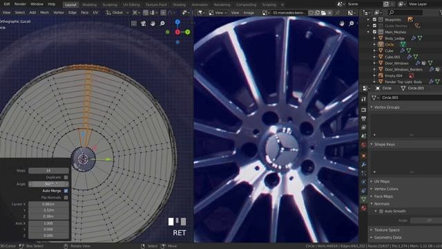 Blender 2.8 Car Modeling Tutorial - Part 67 (The Tire Rims - A) смотреть онлайн