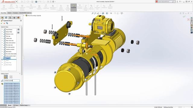 Exploded Enhancements SOLIDWORKS 2019 смотреть онлайн