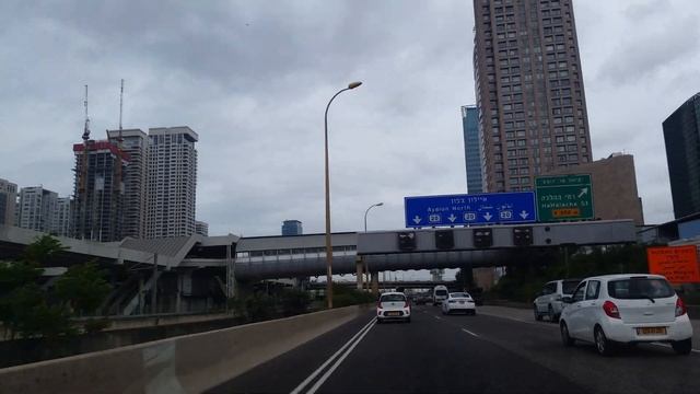 Ride on Highway 20 (Ayalon) in Tel Aviv смотреть онлайн