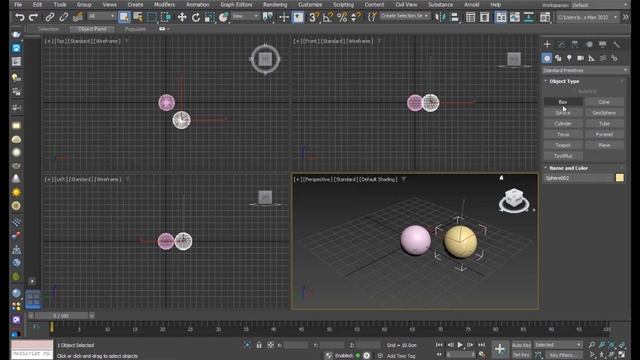 3DS Max | USING THE CREATE AND MODIFIER PANEL-13 смотреть онлайн