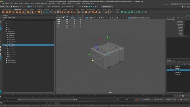 Modeling a Sci-Fi Crate 2.0 - Part 10 смотреть онлайн