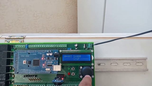 Arduino Mega Modular Controller v1.0 DC motor-Rotary Encoder pozisyonlama смотреть онлайн