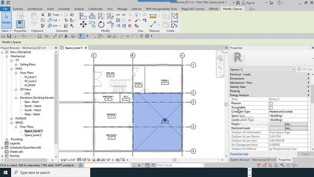 13 REVIT HVAC 2021 Heating and Cooling Load 1 смотреть онлайн