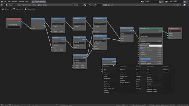 Blender Tutorial - Adjustable thickness wireframe material смотреть онлайн