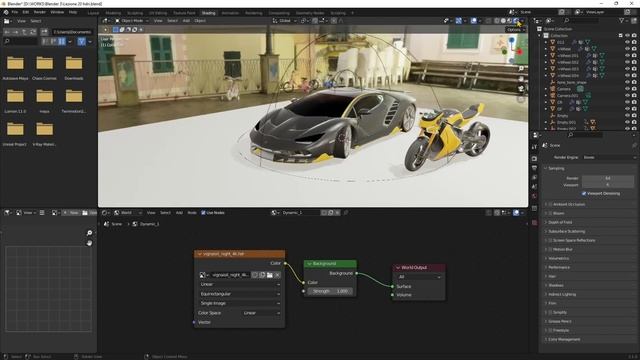 Videocorso BLENDER - 27 - Render Oggetto, Esterni, Interni, Illuminazione, Impostazioni, Renderizza смотреть онлайн