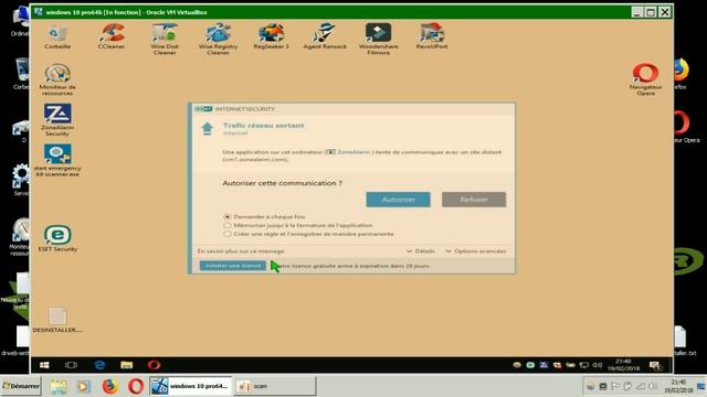 ESET internet security/ explication reglages parfeu (modes)/ tuto FR смотреть онлайн