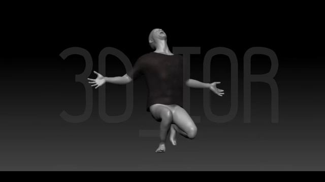 Turntable Of Scream Face 3D Model смотреть онлайн
