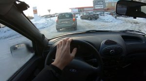 2012 ЛАДА КАЛИНА 1.6L MT (82) POV TEST DRIVE