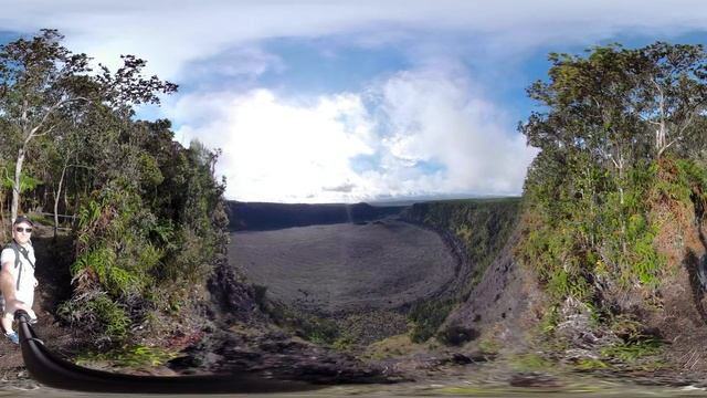 GoPro Fusion 360 Camera - Kilauea Iki Craterside смотреть онлайн