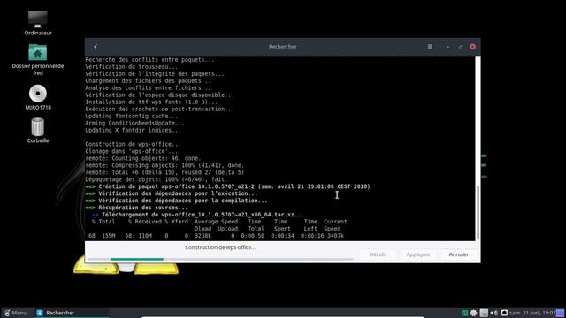 Installer WPS Office sur une Manjaro Linux Tux'n'Vape ou classique... смотреть онлайн