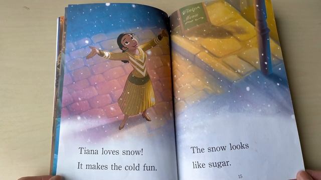 Reading Disney Princess Tiana's Winter Treats - Step Into Reading Home school learn to read Story смотреть онлайн