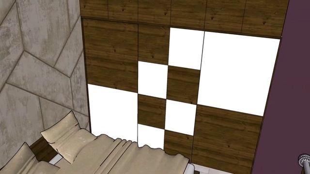1BHK house plan with 3d design смотреть онлайн