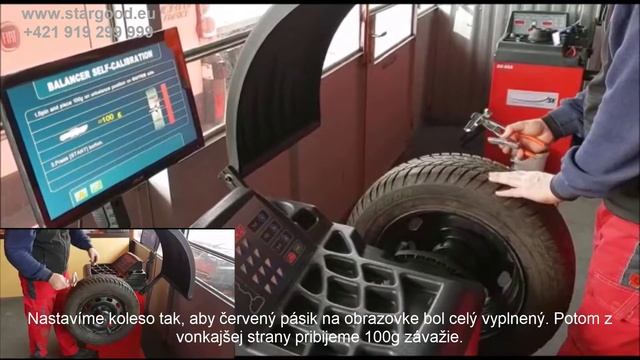 Kalibrácia vyvažovačky DS60B смотреть онлайн