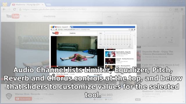 Audio Channel: Audio Equalizer For Chrome