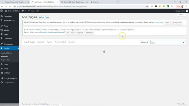 How to add your Wealthy Affiliates Website To the Google Search Console смотреть онлайн