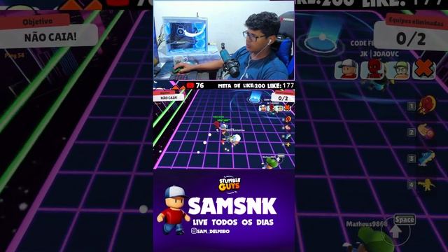 🔴💦STUMBLE GUYS AO VIVO💦🔴SAMSNK💦 #stumbleguys #shorts смотреть онлайн