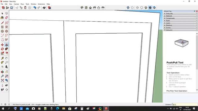 Créer une fenêtre 3D avec SketchUp 2016 смотреть онлайн