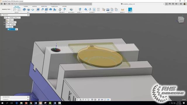 Manufacturing a Medallion with Fusion 360 (SETUP 2) смотреть онлайн