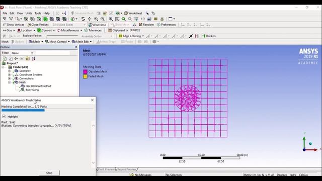 Advanced meshing options (type, element size) - Part 1 смотреть онлайн