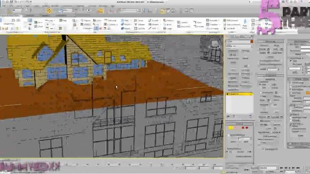 3ds Max Exterior Modeling a Complete House Part 5 [P3] Elevation смотреть онлайн