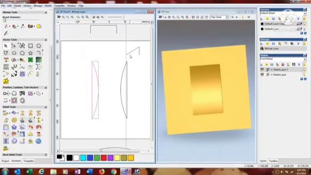 Artcam me 3d design kaise banaye aur toolpath kaise save kare смотреть онлайн
