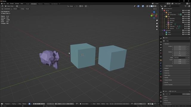 How to Find STATISTICS for VERTEX, POLYGON (FACES) in BLENDER - Scene and Objects смотреть онлайн