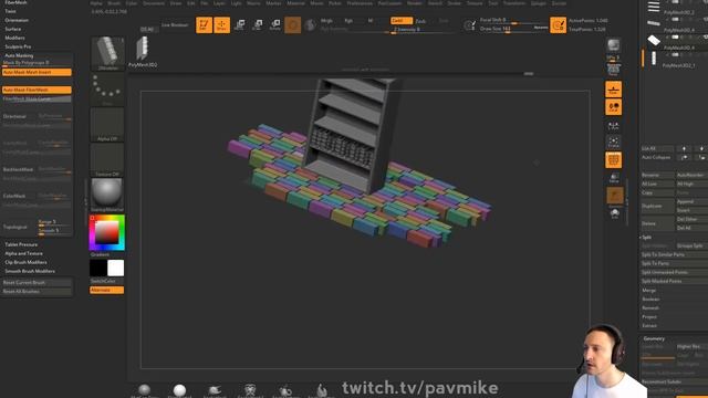 ZBrush 2018 Simple Scene Creation 06/07/2018 смотреть онлайн