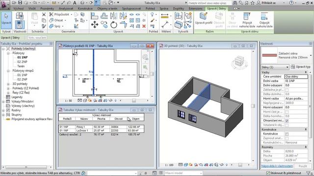 Software Autodesk Revit Architecture - tabulky a výkazy смотреть онлайн