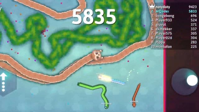 Snake.io 🐍How to Circle Top 01 snake in the Map with Snooze Skin in Slither Server Snake io Gamepla смотреть онлайн