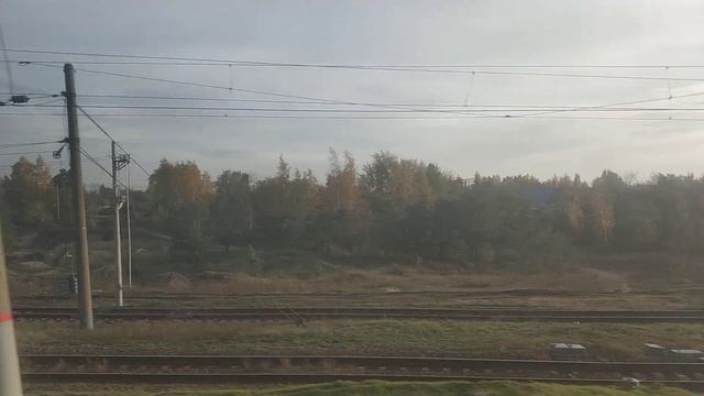 вид из окна электрички смотреть онлайн