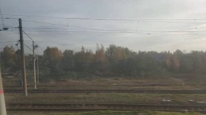 вид из окна электрички