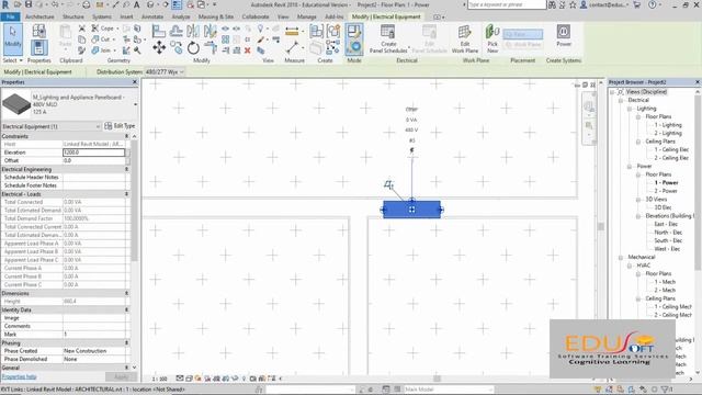 Advance tutorials for Revit MEP: Panel Voltage Definition смотреть онлайн
