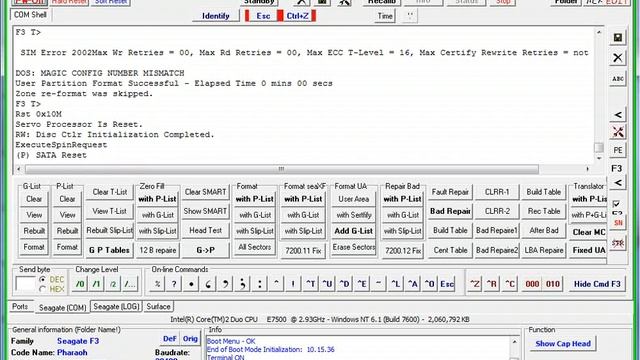 Sediv Seagate DM002 Firmware Update.