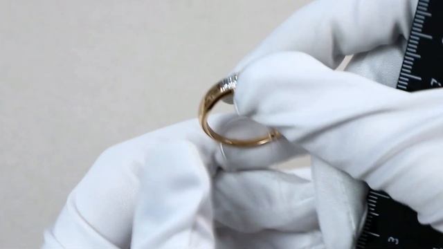 Кольцо из золочёного серебра AQUAMARINE с фианитом и гидротермальным изумрудом А66651АГ-пк смотреть онлайн