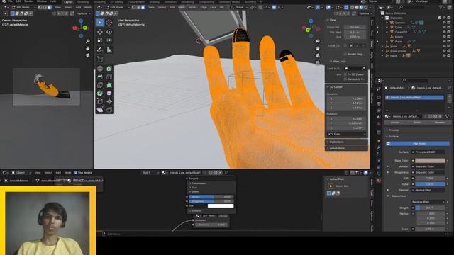 Creating futuristic blender vegetation Art #live смотреть онлайн