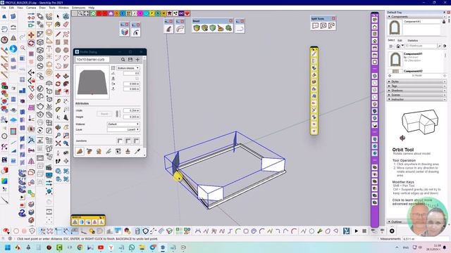sketchup tutorial // PROFILE BUILDER 3 #УРОК 1 смотреть онлайн