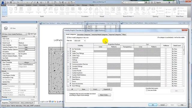 Autodesk Revit: Rebar Numbering смотреть онлайн