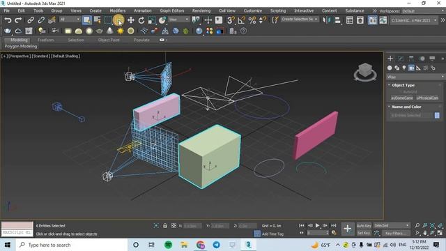 ٥- التعرف إلى أجزاء برنامج ال 3ds Max: قائمة Main Toolbar смотреть онлайн