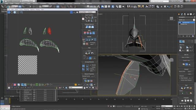 Basic UVW Unwrap Modifier in 3DS Max смотреть онлайн