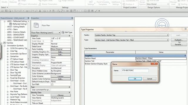 Revit - Transfering Section and Callout Graphics to another Project - CADtechSeminars.com смотреть онлайн